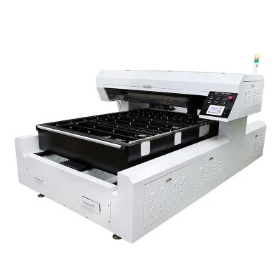 China Laser Tube Source Graphic Beijing GIT1218-600W Flat Laser Die Cutting Machine with 1800mm Y-Axis Travel-Length for sale