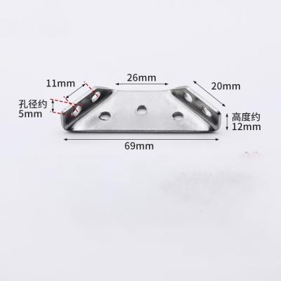 China Furniture.Chair.bed.bathroom furniture hardware triangle parts repair metal stamping connecting PARTS for sale