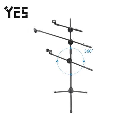 China New Adjustable Flexible Firm Mobile Phone Stand Lazy Bracket Floor Tablet Tripod Cell Phone Holesale Stand for sale