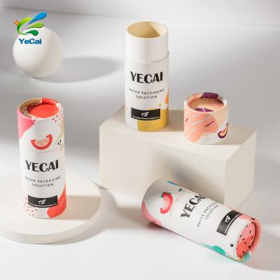 China 2 Ounce Biodegradable Biodegradable Cardboard Lift Up Tube Deodorant Stick Container Paper Tube for sale