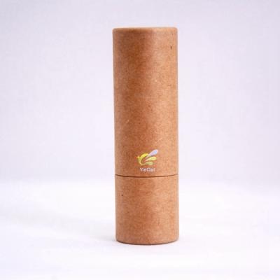 China Eco Friendly Recyclable Lip Balm Tube Paper Packaging Manufacturer Lip Balm Containers for sale