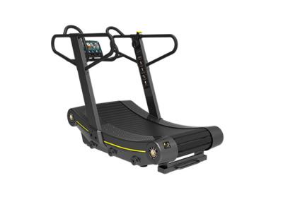 China Aerobic Cardio Curved Commercial Gym Grade Treadmill Self - Powered Type for sale