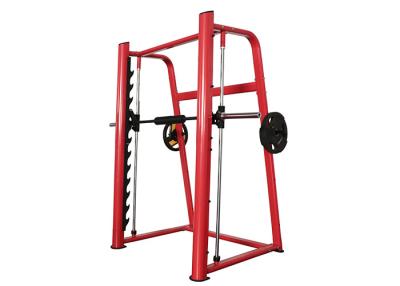 China Durable Commercial Grade Gym Equipment , Squat Power Rack Life Fitness Gear Smith Machine for sale