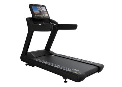 China Touch Screen Commercial Treadmill For Gym / Walking Impulse Aluminum Alloy Column Treadmill Machines for sale