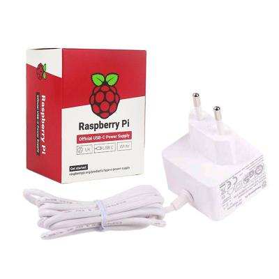 China Original Raspberry Pi 4 Power Supply 15.3W USB-C Adapter 5.1V 3A Charger For Raspberry Pi 4 B Pi Model 4B for sale