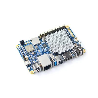 China Industrial Application NanoPC T4 RK3399 Development Board DDR3 RAM 4GB Gbps Ethernet Support Android 8.1 Ubuntu for sale