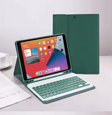 China iPad Air 10.5 Tablet for Ipad 10.2/10.5/air3 Flip Bluetooth Keyboard Universal with Pen Holder Soft Case Anti drop for sale