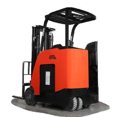 China Hotels Rack-on reach truck electric telehandler forklift CPD18TVS for sale