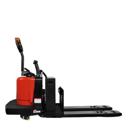 China Factory Factory Price 3.5T Standing Pallet Truck Full Electric Standing Pallet Truck Pallet Jack for sale