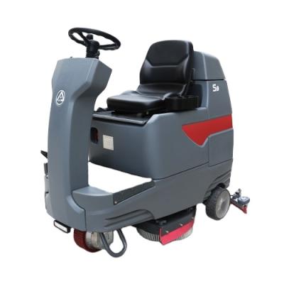 China 2021 ARTRED Hotels Seated Electric Scrubber Driving Floor Sweeper Machine Machine Factory Cleaning Use for sale