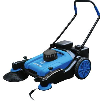 China Hotels Manual Sweeper With Electric Water Spray With Dust Filter for sale