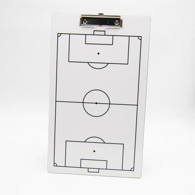 China Football Dry Erasable Dry Erasable Wooden Tactics MDF Training Clipboard for sale