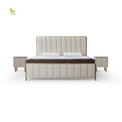 China Factory Direct Sales (Size) Adjustable King Size Platform Double Modern Minimalist Bed for sale