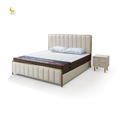 China Factory direct sale high quality modern adjustable queen (size) bed with mattress set for sale