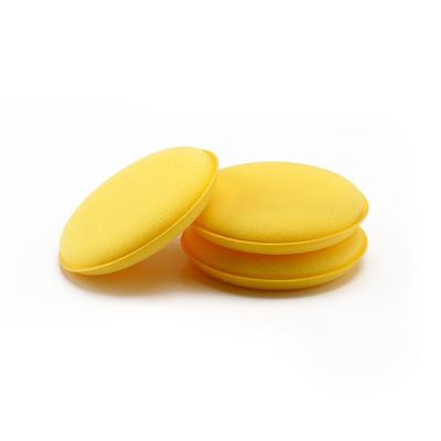 China SPONDUCT Eco Friendly Custom UFO Waxing Sponge, Black Wax Applicator Cards, UFO Wax Applicator Pads for sale