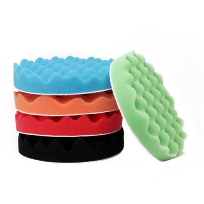 China Soft Pit SPONDUCT Logo Car Polishing Pad Sponge Custom Made, 3Inch Sponge Polish Pad, Sponge Polish Pad for sale