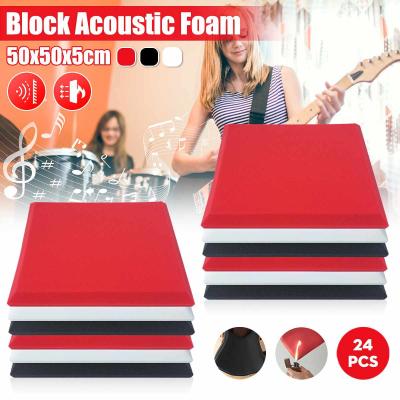 China Highly Effective Studio Isolation Foam Panels Sound Absorption BOSTOP Soundproof Sponge Foam Acoustic Foam Panels for sale