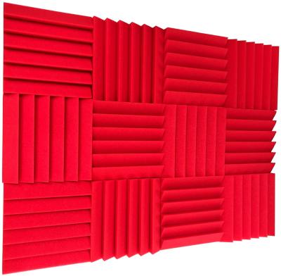 China Highly Effective Sound Absorption Sound Absorption BOSTOP 30x30x5cm Insulation Ceiling Foam Sound Tile Panel For Wall for sale