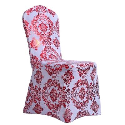 China Durable Elegant Machine Washable Yantai Tongli Washable Polyester Spandex Elastic Stretch Party Wedding Banquet Dinning Event Chair Covers for sale