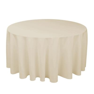 China Wedding OEM ODM tongli Yantai linen tablecloths waterproof round cotton tablecloths polyester for party restaurant for sale