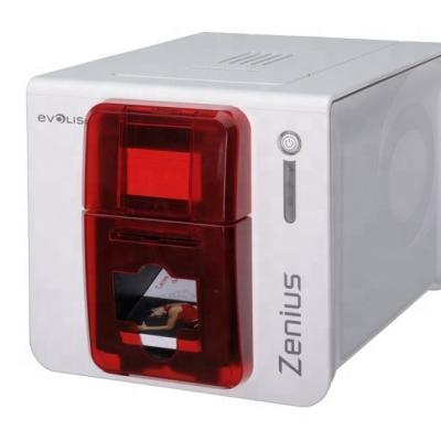 China Hot Selling Single Color Side Zenius PVC Card Printer , Evolis Card Printer for sale