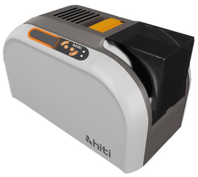 China Color ID Smart Card Printer Single Side Hiti CS200e for sale