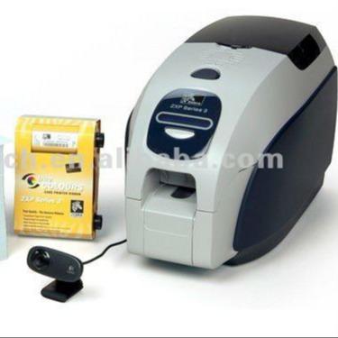 China YMCKO Series Personal ID Card Printer Card Single / Double Sided 3 Color Zebra ZXP Supply for sale