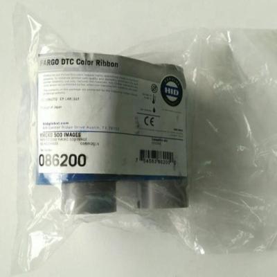 China Original Color Ribbon 086200 Original Ribbon 500 Prints For PVC HID DTC 550 Card Printer for sale