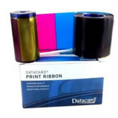 China Original Datacard 534700-001-R010 YMCKT Color Ribbon 250 Prints Compatible with Datacard SD260, SD360 Printers for sale