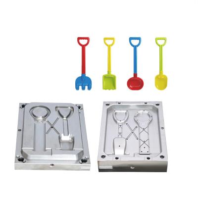 China Plastic kids beach sand toys set plastic sand set moulds. plastic excavator toy molds for sale