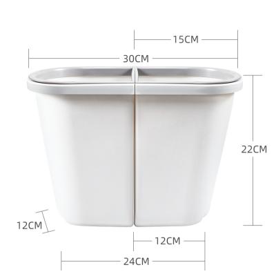 China Plastic Kitchen Plastic Waste Bin Injection Kitchen Trash Can Ash Mold for sale