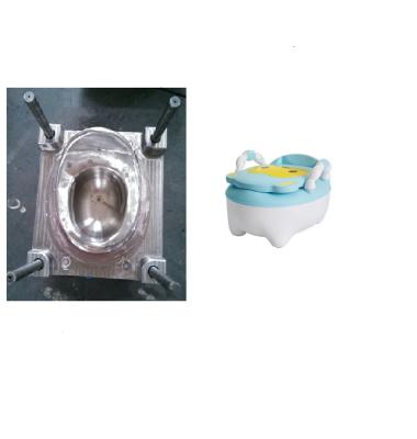 China Plastic Injection Molding Children's Toilet Seats Chair Mold, Baby Potty Baby Toilet Training Seat Plastic Injection Mold for sale