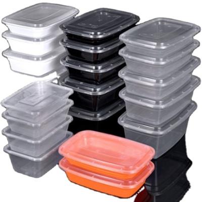 China Disposable plastic injection molding container thin wall food bowl injection molding transparent food /vegetable storage box for sale