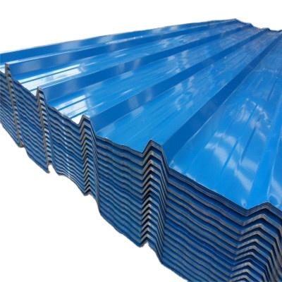 China Blue Galvanized Container Zinc Coated Color Painted Prepainted Gl PPGL Aluminum Roofing Sheet for sale