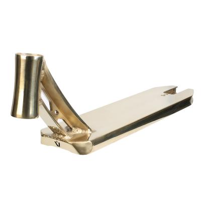 China 6061 pro decks heat treated T6 aluminum Noe Chrome Plated Gold scooter parts scooter parts for sale