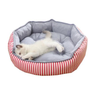 China Viable Popular Small and Medium Dog Cat Need Full Wrapped High PP Cotton Comfortable Pet Bed Elastic Need Protection for sale