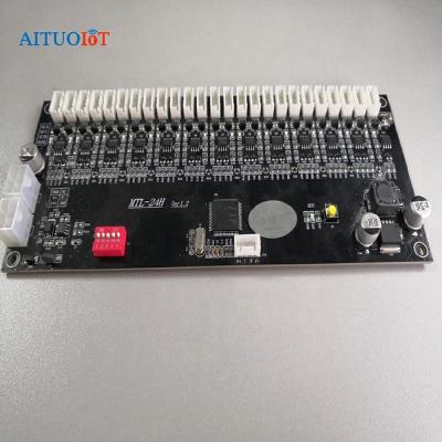 China AITUOIoT Smart RS485 Lock Control Board for Electronic Storage Locker AL5701-24 for sale