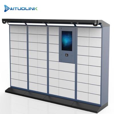 China Home/Office/Building Parcel Storage Smart Locker/Supermarket Smart Delivery Locker with Mobile App and LCD Screen for Apartment/Office/Building/School for sale