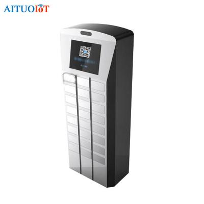 China Smart Key Management Steel Smart Locker Box Rfid Electronic Key Locker Electronic Key Cabinet AL5010A24 for sale