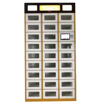 China Supermarket Click and Gather Smarter Self-service Barcode QR Code Food Locker Food Collection Locker for sale