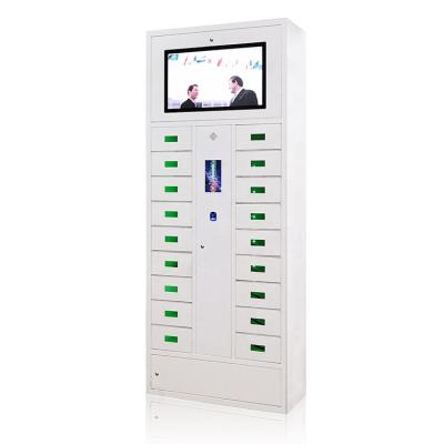 China School Coin Operated Mobile Phone Charging Locker For Public Area Building / Offices / Square for sale