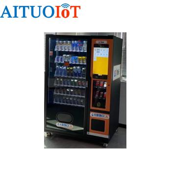 China 1.5mm Cold Rolled Steel 2021 New Product Intelligent Combo Vending Machine Vending Machines For Foods And Beverages for sale