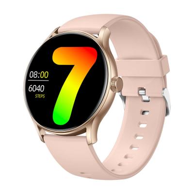 China KW222C-PRO Dames Stijlvol Smartwatch Waterdicht IP68 Smartwatch Cirkelvorm Te koop