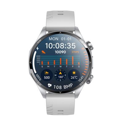 China KW332 1.6 Inch Full Screen Amoled Display Smartwatch 5ATM Waterproof With 6 Satellite Positioning for sale