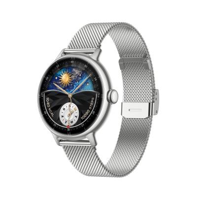 China KW60A Max Lady Classic Style Smartwatch 1.19 Inch Women's Health Smart Watch IP68 Waterproof GPS Sports Lady Smartwatch for sale
