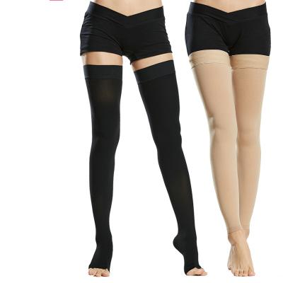 China QUICK DRY Varicose Vein Elastic With Secondary Pressure 20-30mmhg To Prevent Thrombosis Medical Compression Stockings for sale