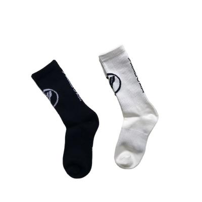 China QUICK DRY custom logo knit colorful design crew socks manufacturers mens socks with small MOQ for sale