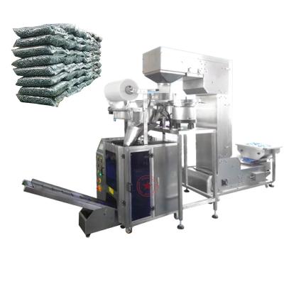 China Small Products Material 1kg Vertical Automatic Nails Weigh To Fill Machinery Wire Wrapping Steel Joint Nail Packaging Machine for sale