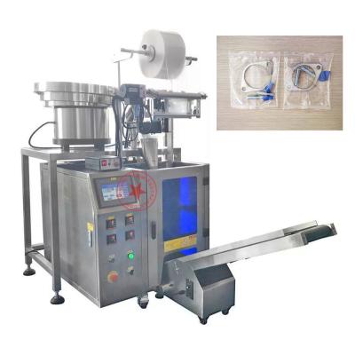 China Automatic Vibratory Food Feeder Hardware Fastener Parts Counting Bagging Packing Machine Hardware Packaging Machine for sale