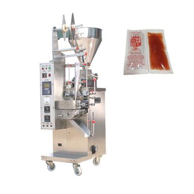 China Automatic low price small food shampoo/sauce/oil/ketchup/honey sachet liquid filling machine for small business for sale